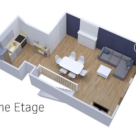 Le Double Pirou # 2 Appartements # Halte Auvergne Thiers Ngoại thất bức ảnh