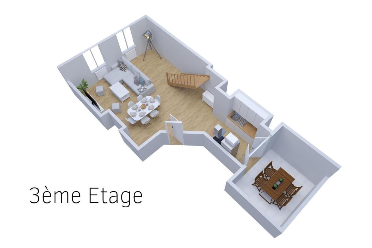 Le Double Pirou # 2 Appartements # Halte Auvergne Thiers Ngoại thất bức ảnh
