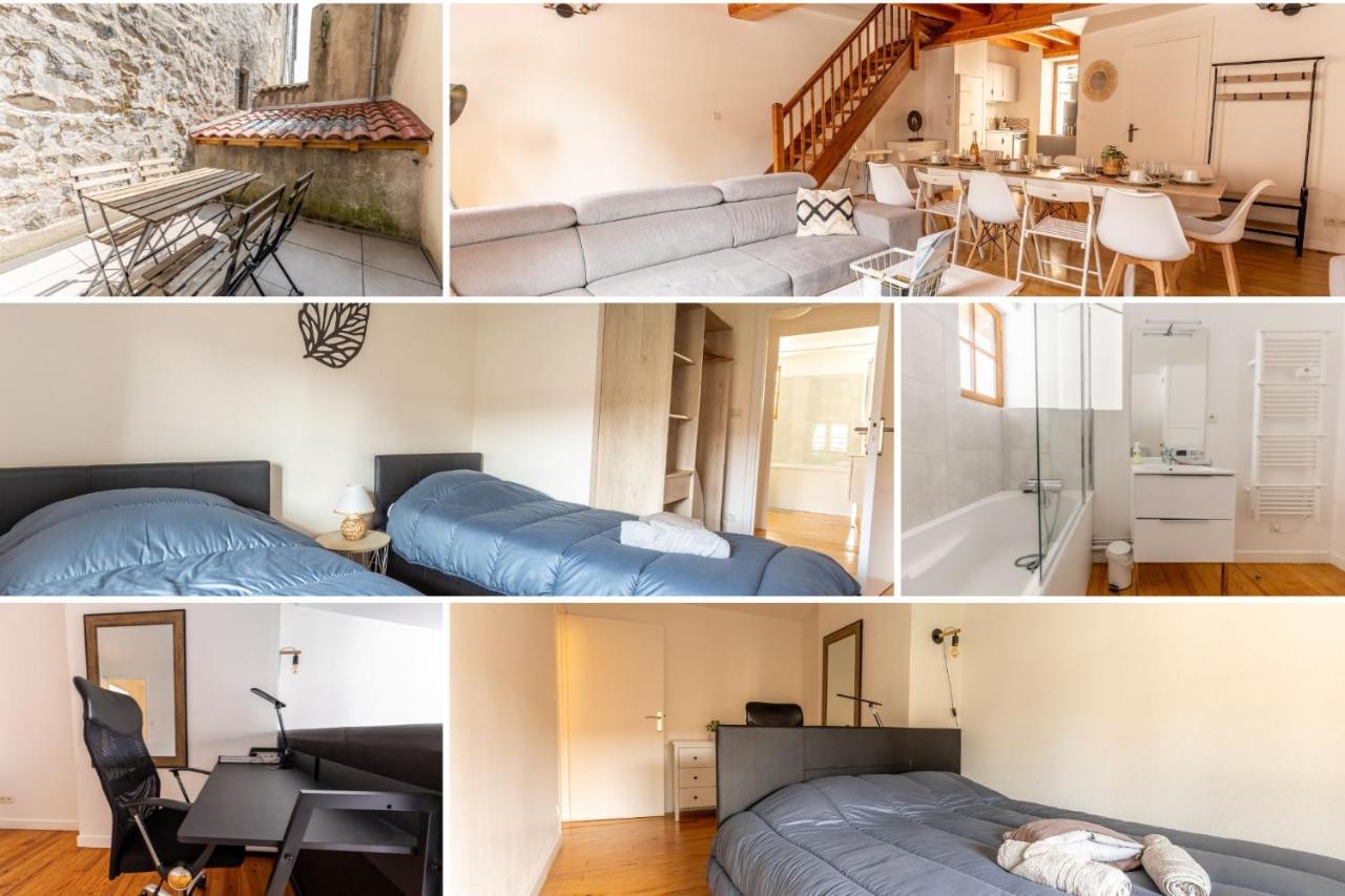 Le Double Pirou # 2 Appartements # Halte Auvergne Thiers Ngoại thất bức ảnh